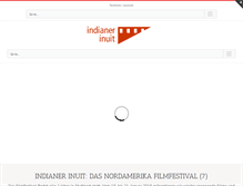 Tablet Screenshot of nordamerika-filmfestival.com